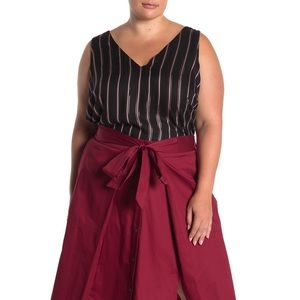 Rachel Rachel Roy Violine Stripe Print Tank Top